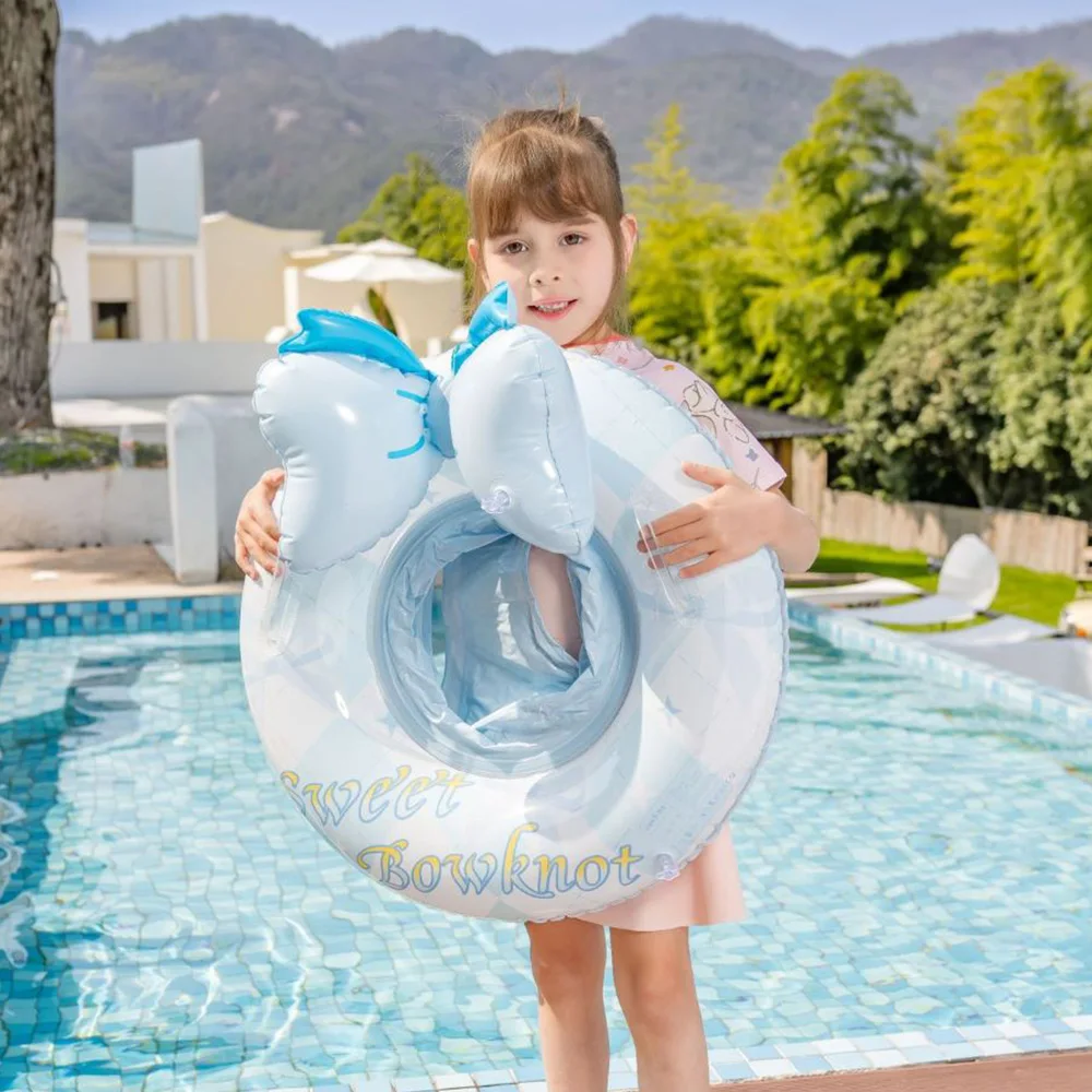 ROOXIN Water Play Tube Swim Seat Inflatable Swimming Ring Tube Swim Circle Pool Float Summer Beach Party Pool Party