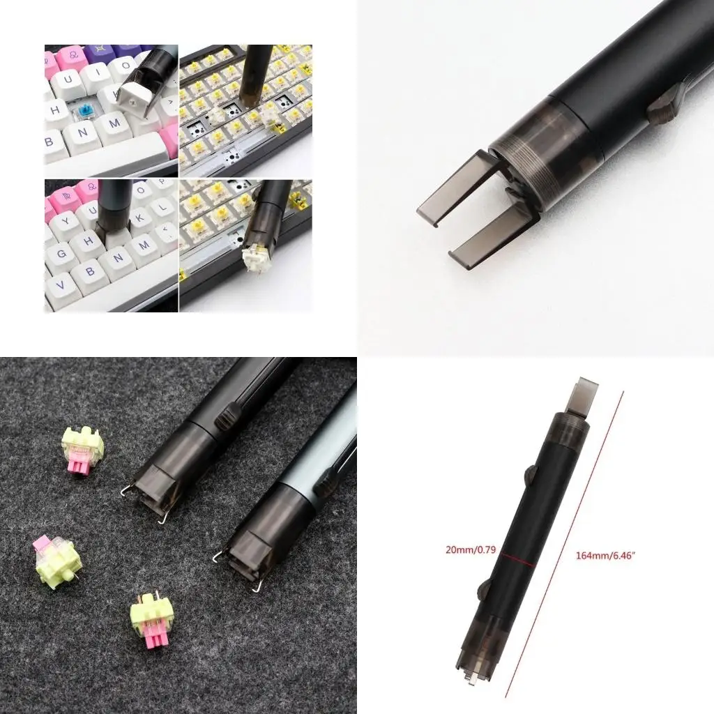 

A52B Universal Keycap Puller Metal Alloy Removal Picker for Mechanical Keyboard
