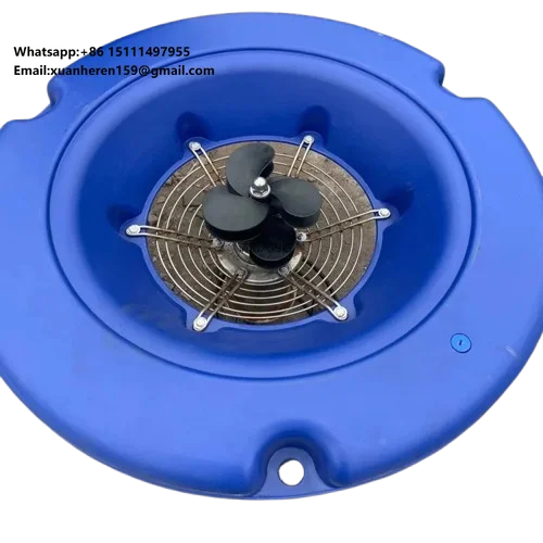 

FUTI 0.75KW 1HP Round Shape Stainless Steel Air Source Submersible Surge Aerator for Fish Shrimp Pond