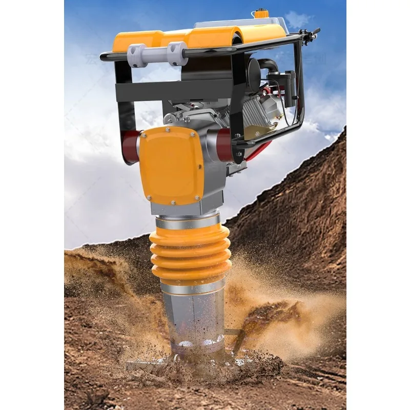 

Electric ramming machine 220V380V foundation compactor pavement impact rammer 110 type 380V