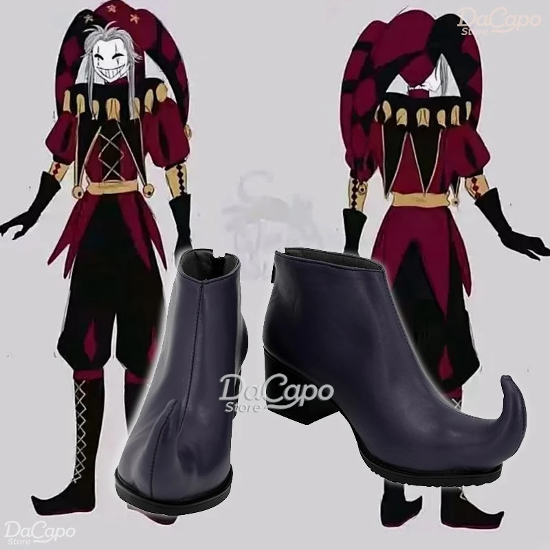 freak-cirque-pierrot-cosplay-chaussures-clown-hisoka-talon-epais-cirque-clown-chaussures-jeu-halloween-hommes-femmes-taille-roleplay-bottes