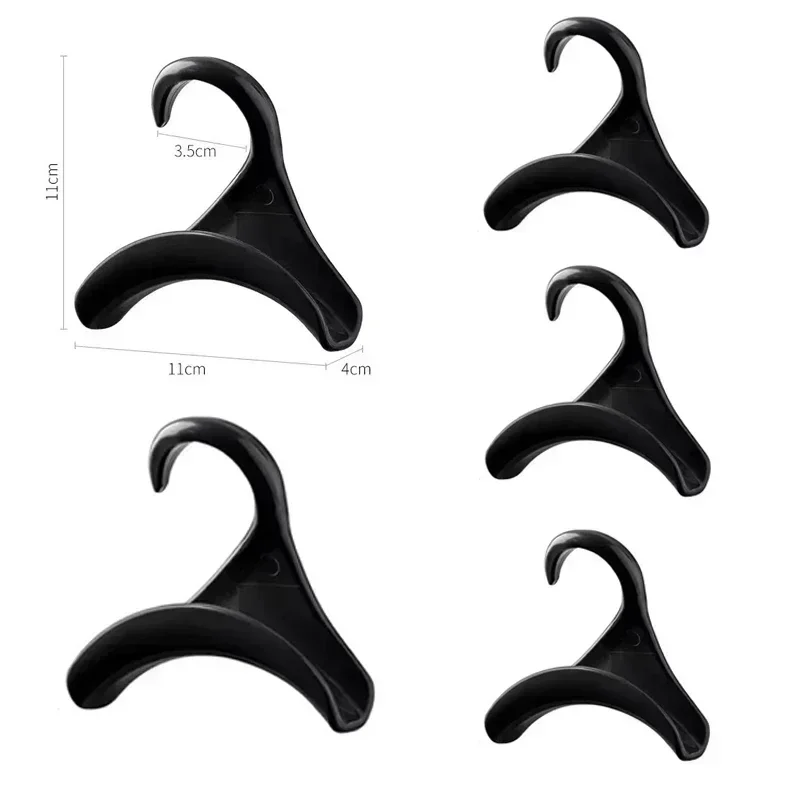 5pcs Sac Horme Hook Hat à main chapeau Scarf de rangement de stockage Armoire Backpack Hook Handbag Holder Storage Rack Organisation