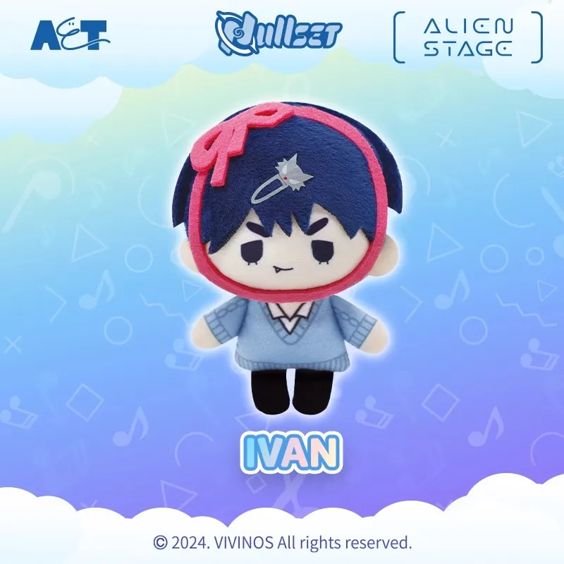 Alien Stage Mizi Sua Till Ivan Hyuna Luka Anime Blind Box Plush Maumet Puppet Cospaly Cartoon Gift Pendant