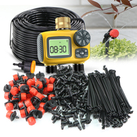 50-5M Home Garden Automatic Drip Watering Kit for Outdoors Plants 1/4\