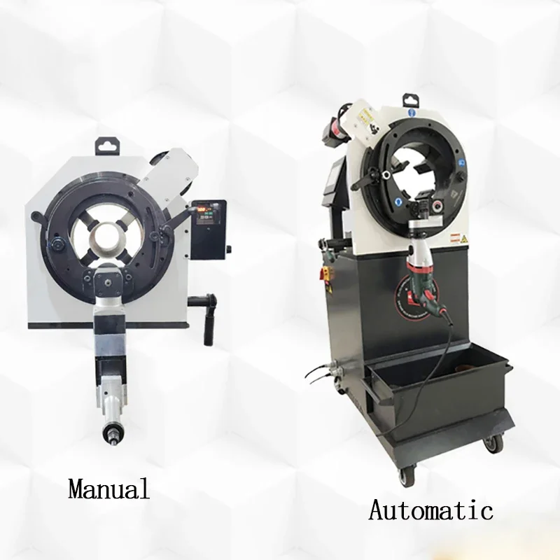 OSE-120 휴대용 수동 궤도 스테인리스강 파이프 원형 톱, 강관 튜브 절단기