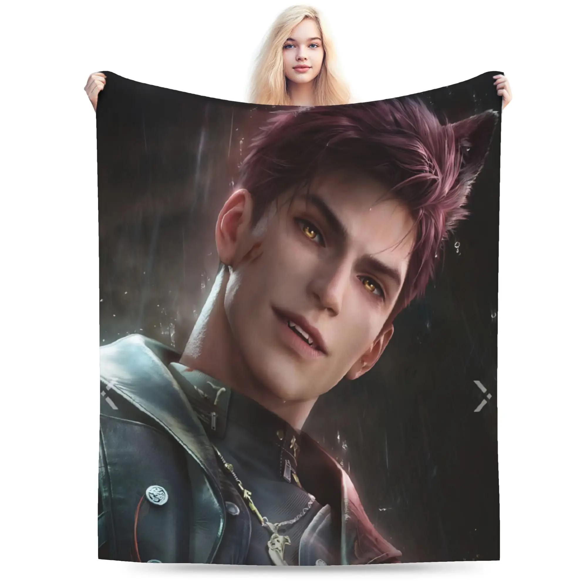 Love and Deepspace Valko Throw Blanket for Couch  Soft Cozy Plush Blanket 50x60 Inches Multiple Sizes Bedspread for All Seasons