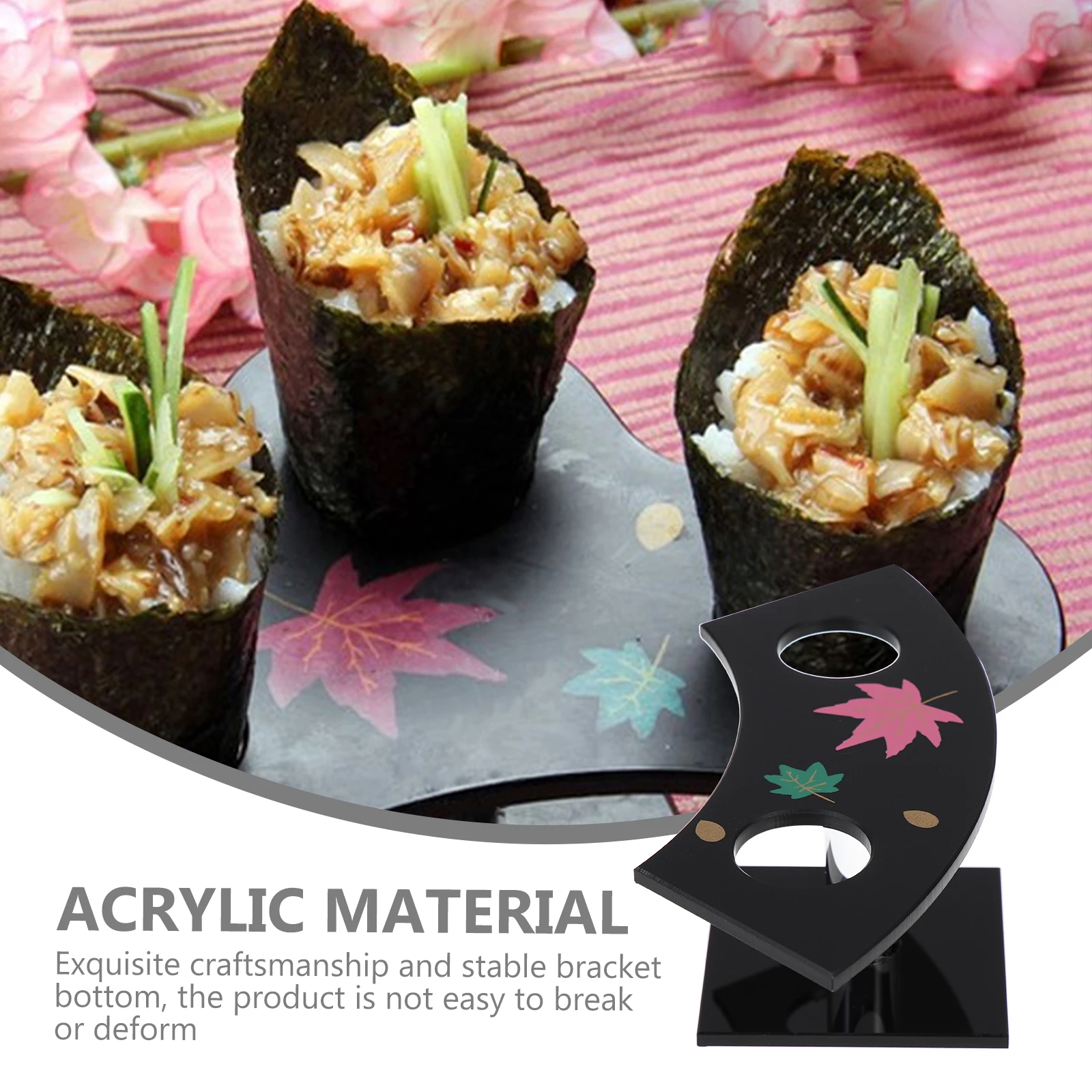 

Acrylic Sushi Holder Ice Cream Cone St Display Rack Kitchen Ice Cream Cone Holder Bar Utensils Sturdy Base Long Lasting