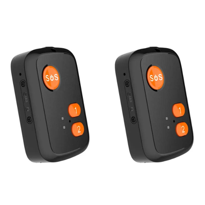 

BNVN-2X GPS + Beidou Tracker RF-V51 WIFI Compatible With 4G LTE/3G WCDMA/2G GSM SOS Alarm Two-Way Voice Tracking (B)