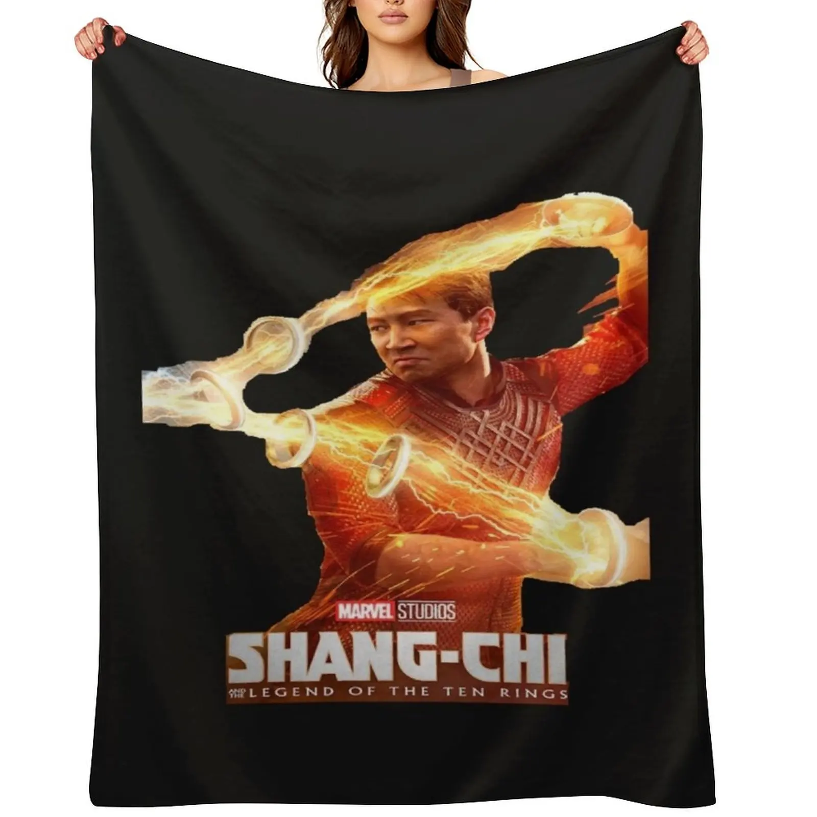 

Shang Chi - Legends Of The Ten Rings Throw Blanket Bed Sofas blankets ands Blankets