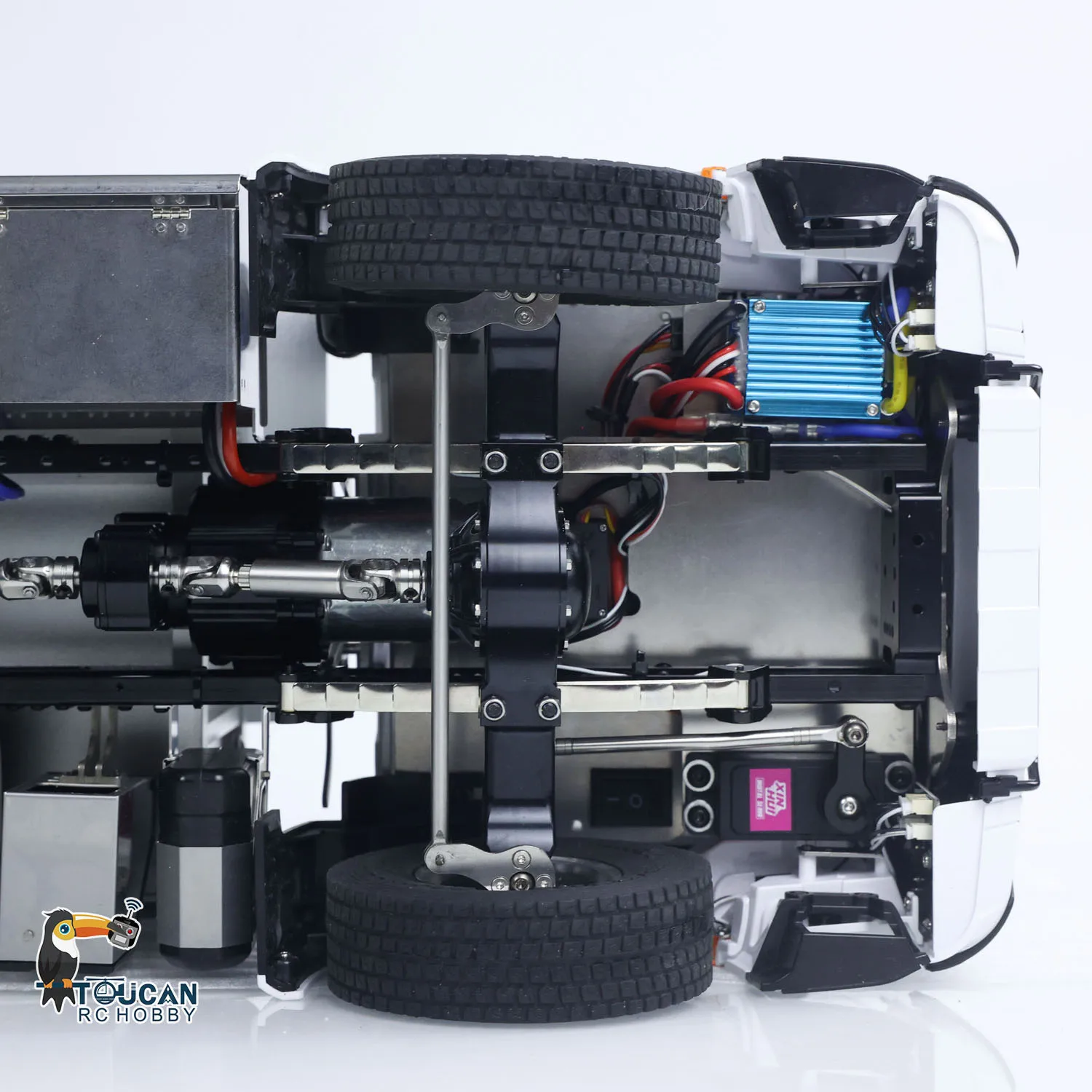 

Тип 2025 Toys 1/14 6x6 RTR Металлическое шасси Гидравлический RC Самосвал Звуковой свет DIY Кабина TOUCAN Радиоуправление Модель автомобиля