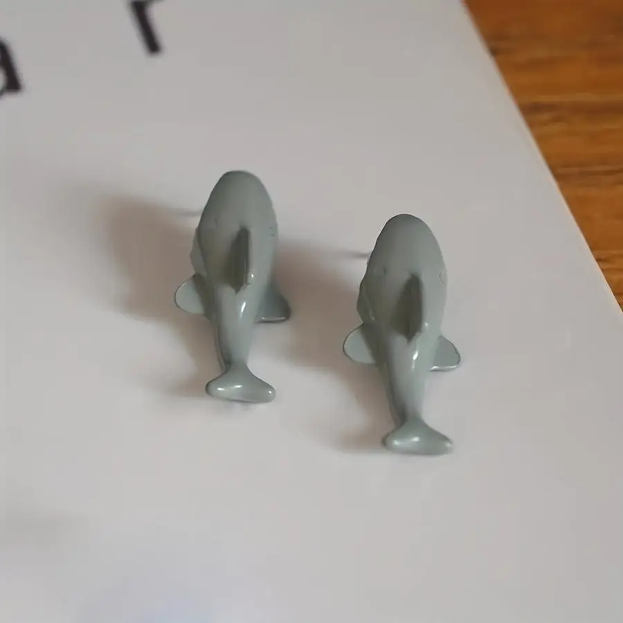 1/5/10/20/50/100pcs A Pair of Cute, Fun, and Artistically Designed Shark Earrings for Women Love Mini Items For Father For Moms