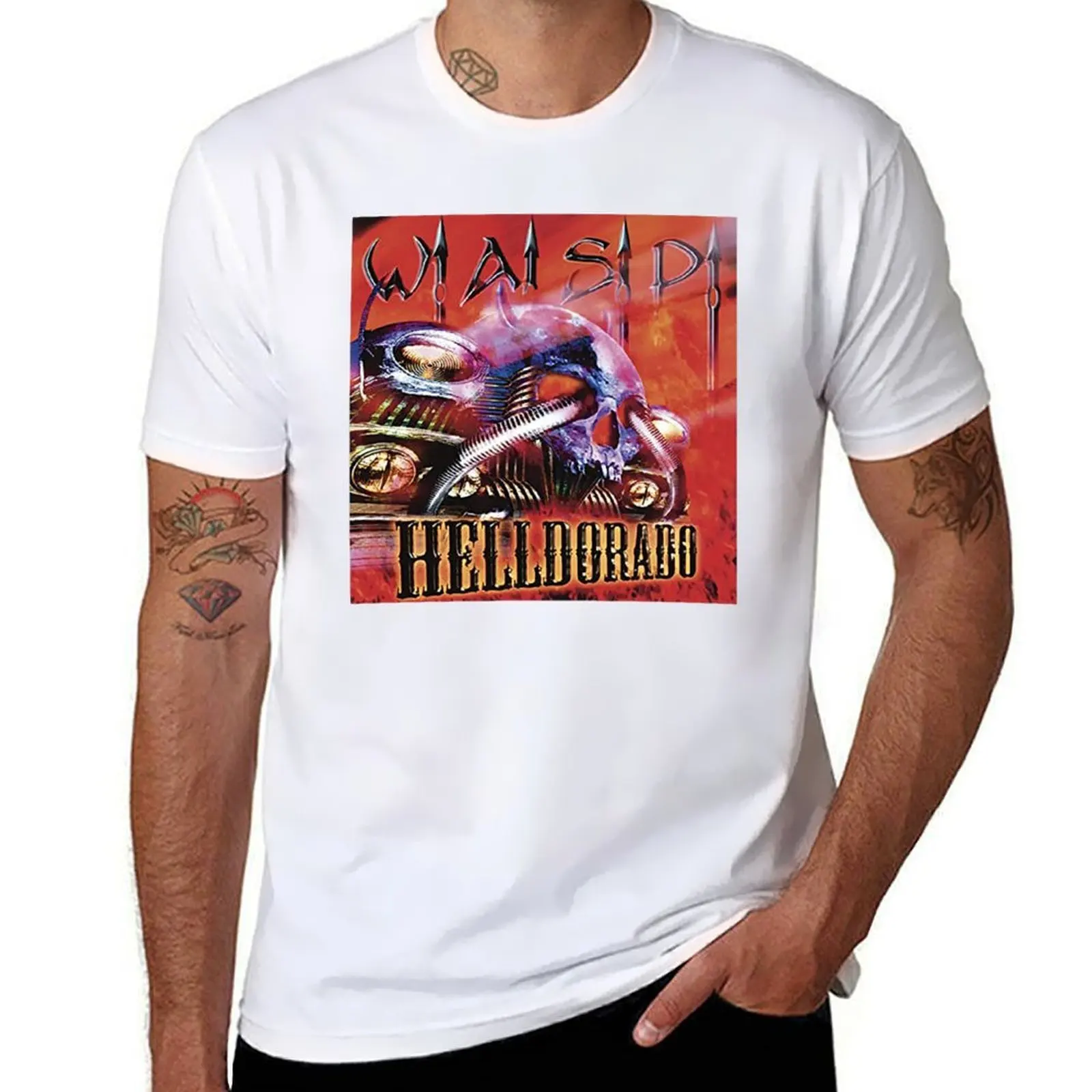 

wasp band ---- T-Shirt t shirts for man pack white g man t shirts for men T-Shirt