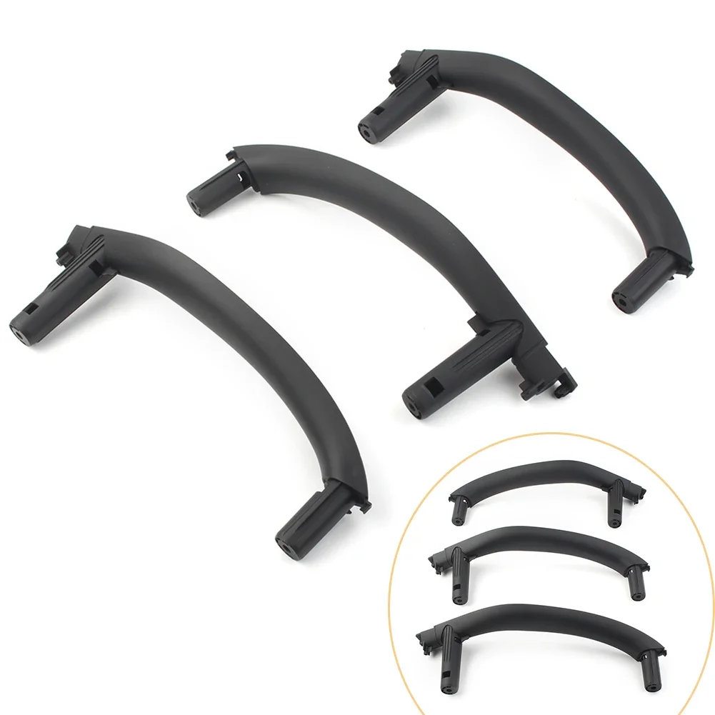 

OLANGDA Black Car ABS Inner Interior Door Pull Handle Trim Cover For BMW X5 X6 F15 F16 2014 2015 2016 2017 2018 RHD Right Driver
