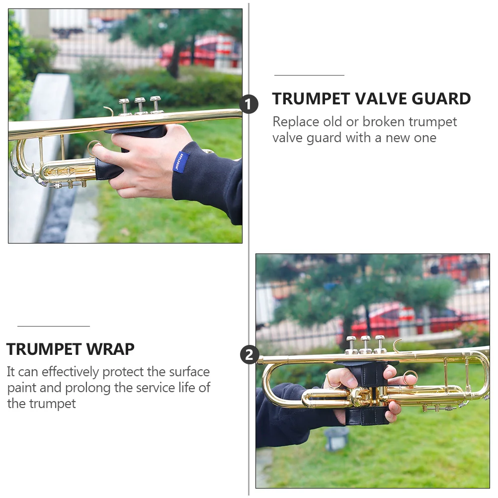 

Trumpet Guard Protective Wrap Prevents Sweat Corrosion Protects Brass Instrument Enhances Service Life for Trumpet