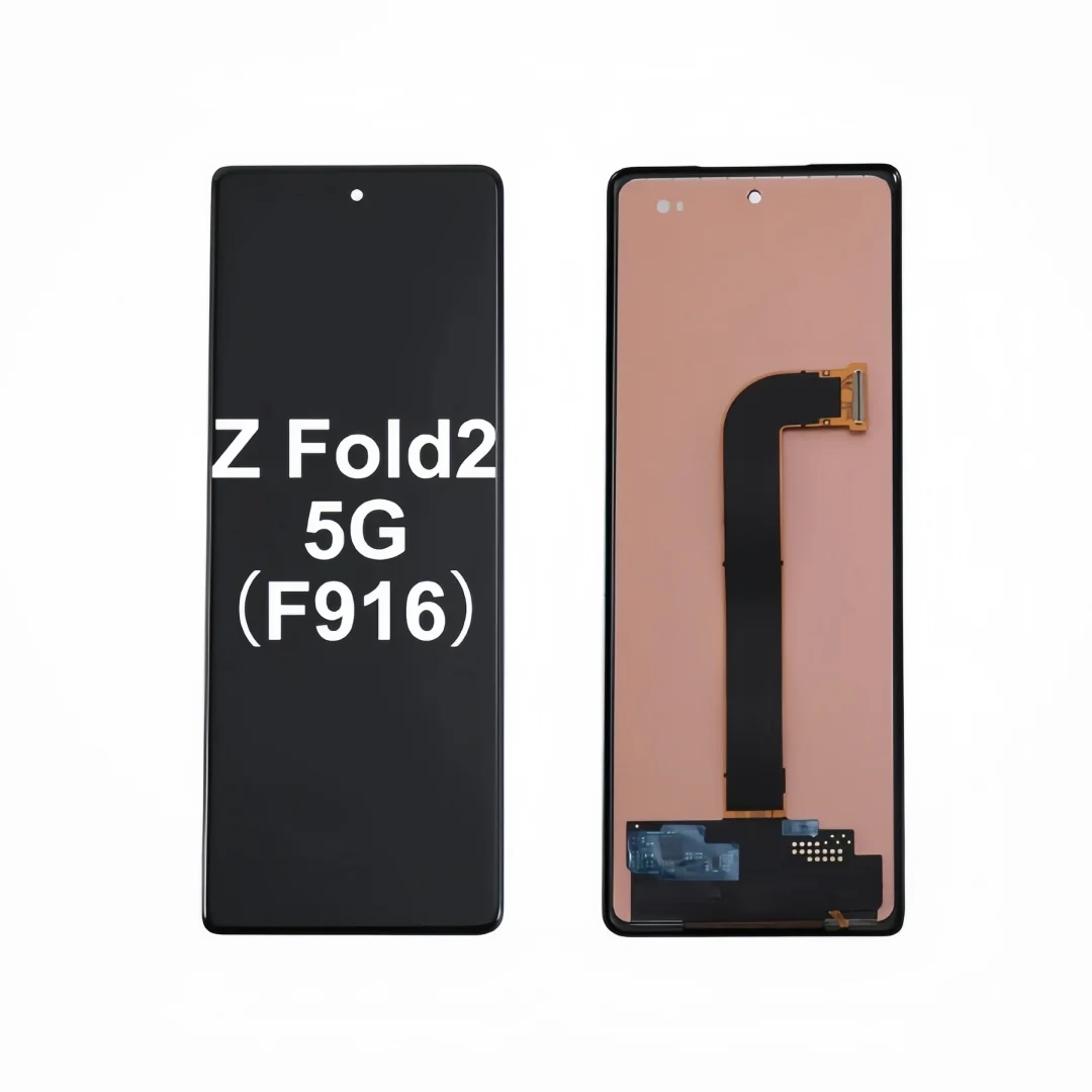 Nieuwe reparatie van het buitenste kleine display-scherm voor Samsung Galaxy Z Fold2 Fold3 Fold4 Fold5 Fold6 Fold7 voorscherm digitizer