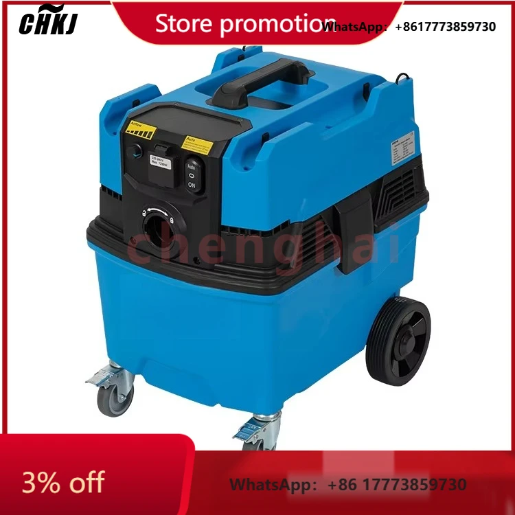 

CHKJ-2025NEWSuzhou 38L Portable Full Automatic Cleaning Wet Dry Industrial Commercial HEPA Wall Vacuum Cleaner With Plastic Cani