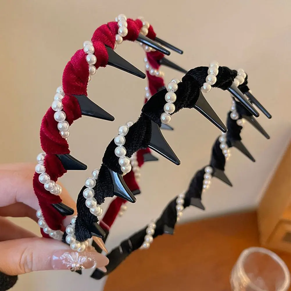 

3Pcs Vintage Hairband Decorative Hair Band Fashion Non-slip Hairband Fashion Hair Accessories Gifts for Women Girls