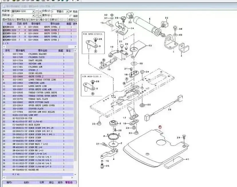 

Детали промышленной швейной машины AAAA