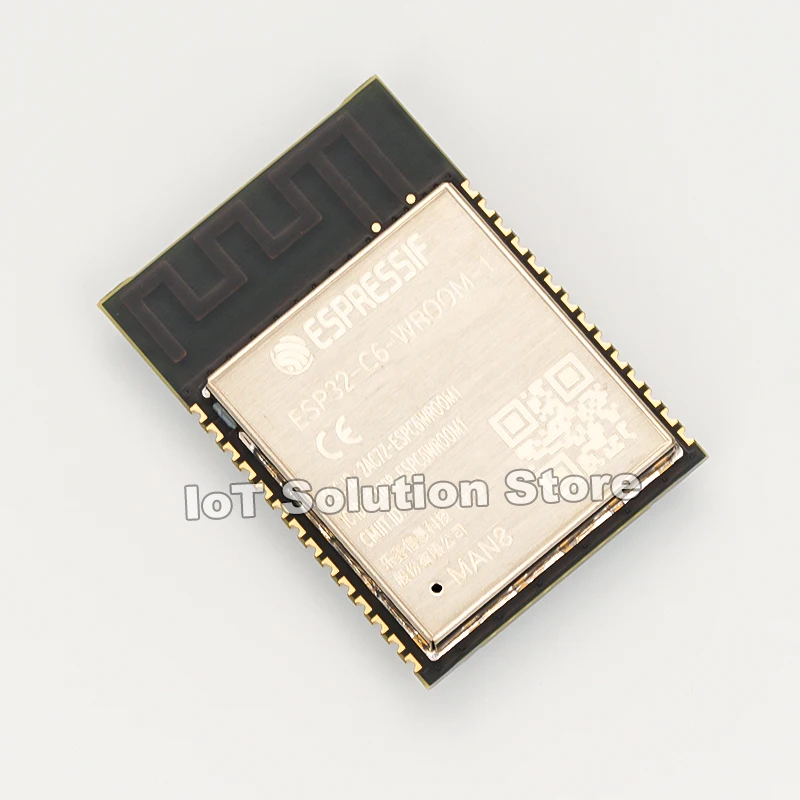 ESP32-C6-WROOM-1 2.4GHz 2.4G WiFi 802.11ax BT 5.0 BT5.0 WiFi6 Module ESP32-C6-WROOM-1-N4 4MB 8MB 16MB ESP32-C6-WROOM ESP32-C6