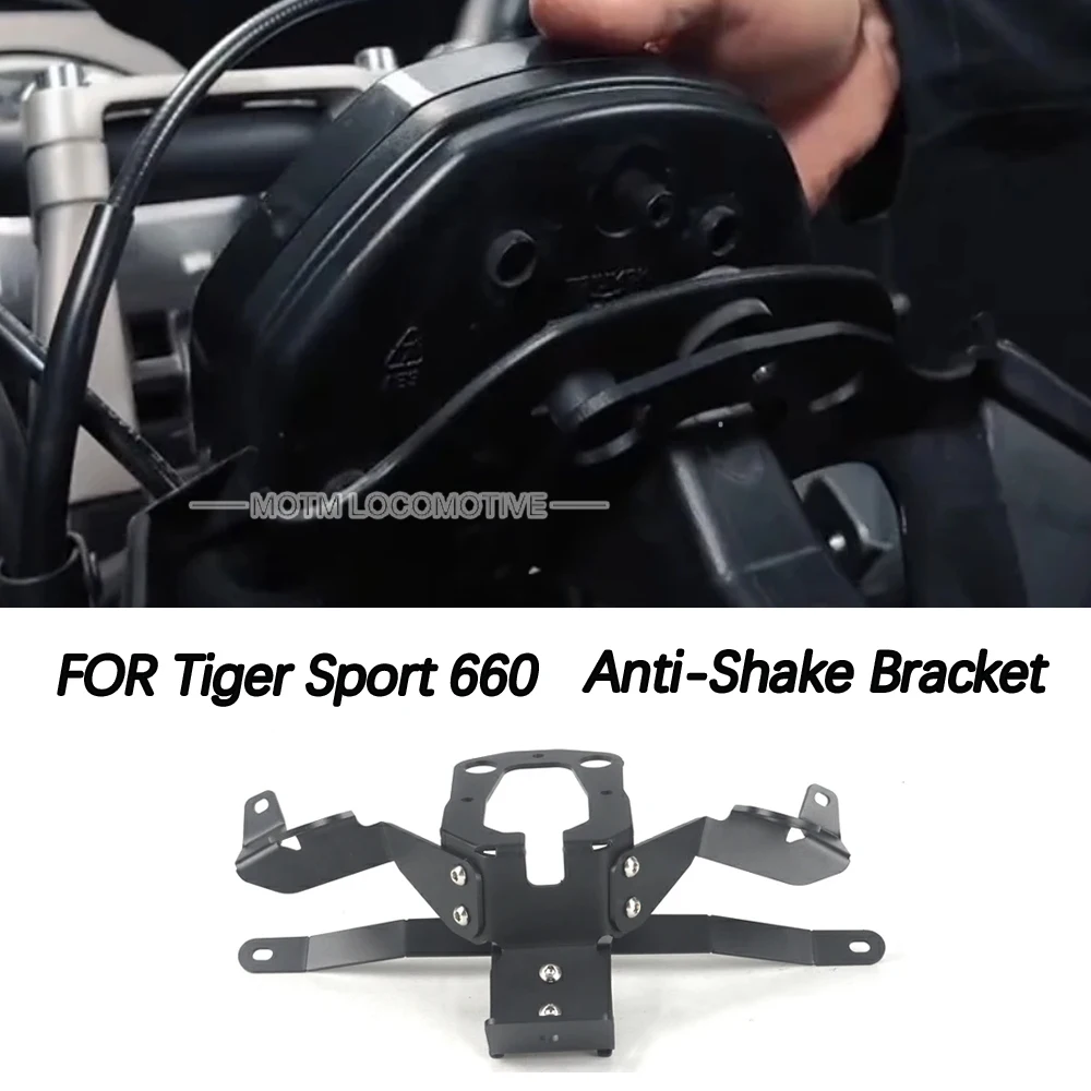 

FOR Triumph Tiger 660 Motorcycle Instrument Stand Thickened Screen Anti-Shake Stand 2022 2023 2025