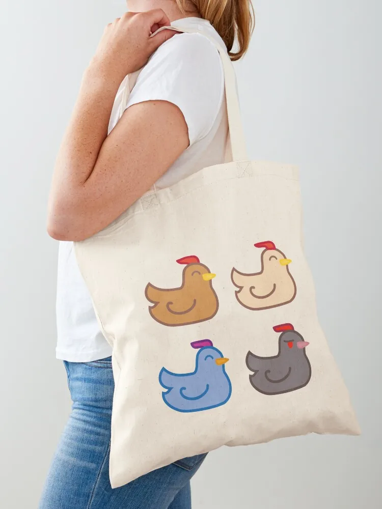 

Stardew Valley Chickens Tote Bag sacs de shopping Gift bags personalized tote shopper bag women