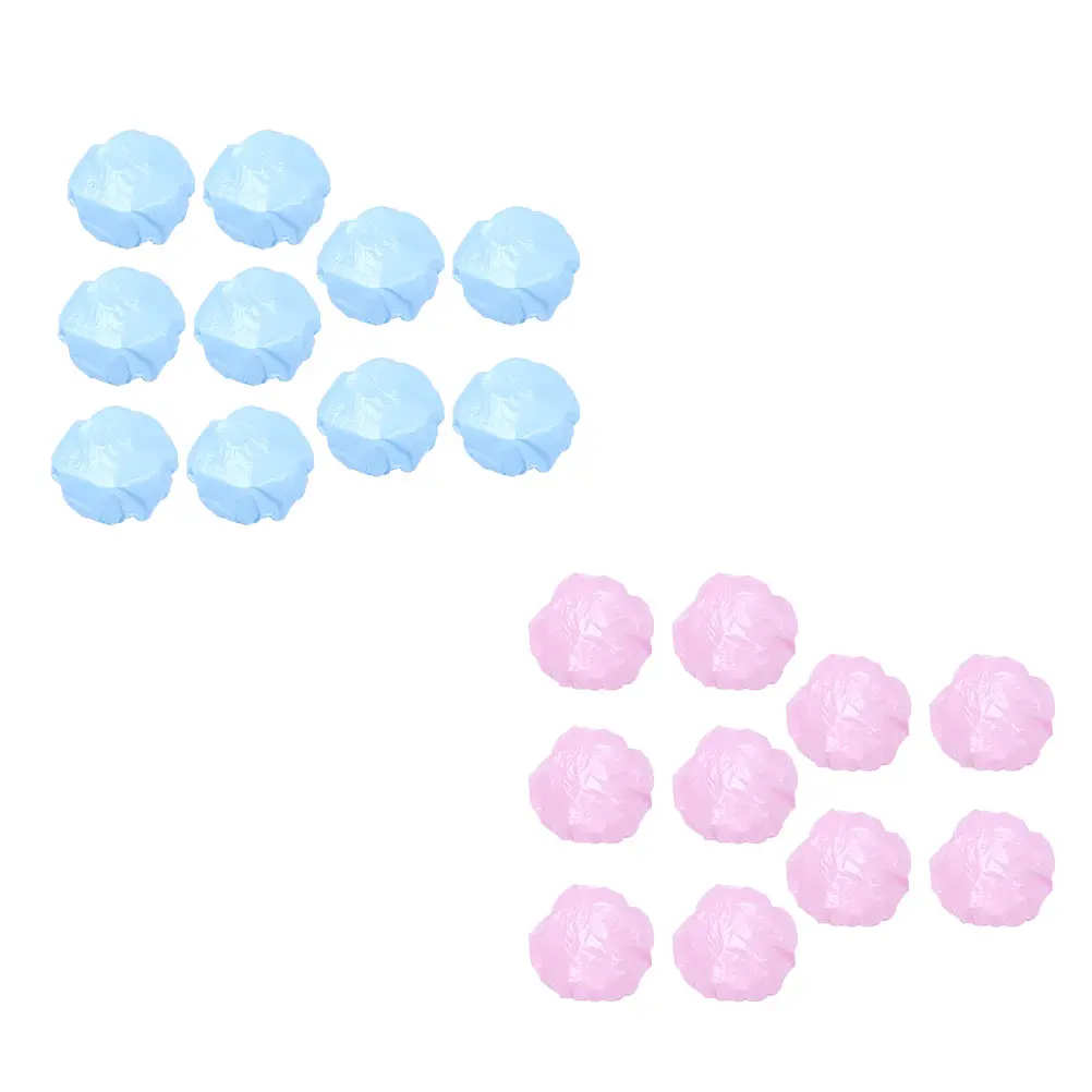 60Pcs Hair Dye Ear Covers Waterproof Disposable Ear Caps Lightweight Comfortable for Hair Treatment Bathing Oil Dye Application