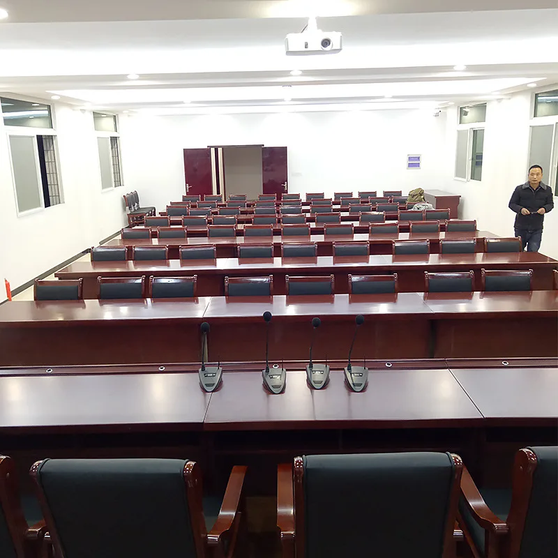 Student desks, chairs, conference tables, training tables, solid wood veneer paint strips, simple