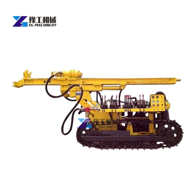 Slope Reinforcement Portable Anchor Drilling Rig with CVT Hydraulic Drive Pneumatic Coal Drilling Bolter Drilling Rig