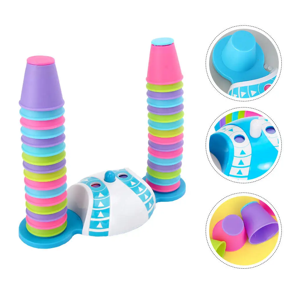 conjunto-de-copos-empilhaveis-coloridos-e-brilhantes-jogo-educacional-seguro-para-criancas-interacao-entre-pais-e-filhos-desafio-para-aumentar-habilidades