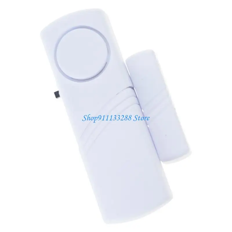 G88D ไร้สายประตูหน้าต่างนาฬิกาปลุกแม่เหล็กกันขโมยเซนเซอร์ไม่มีแบตเตอรี่ 90dB