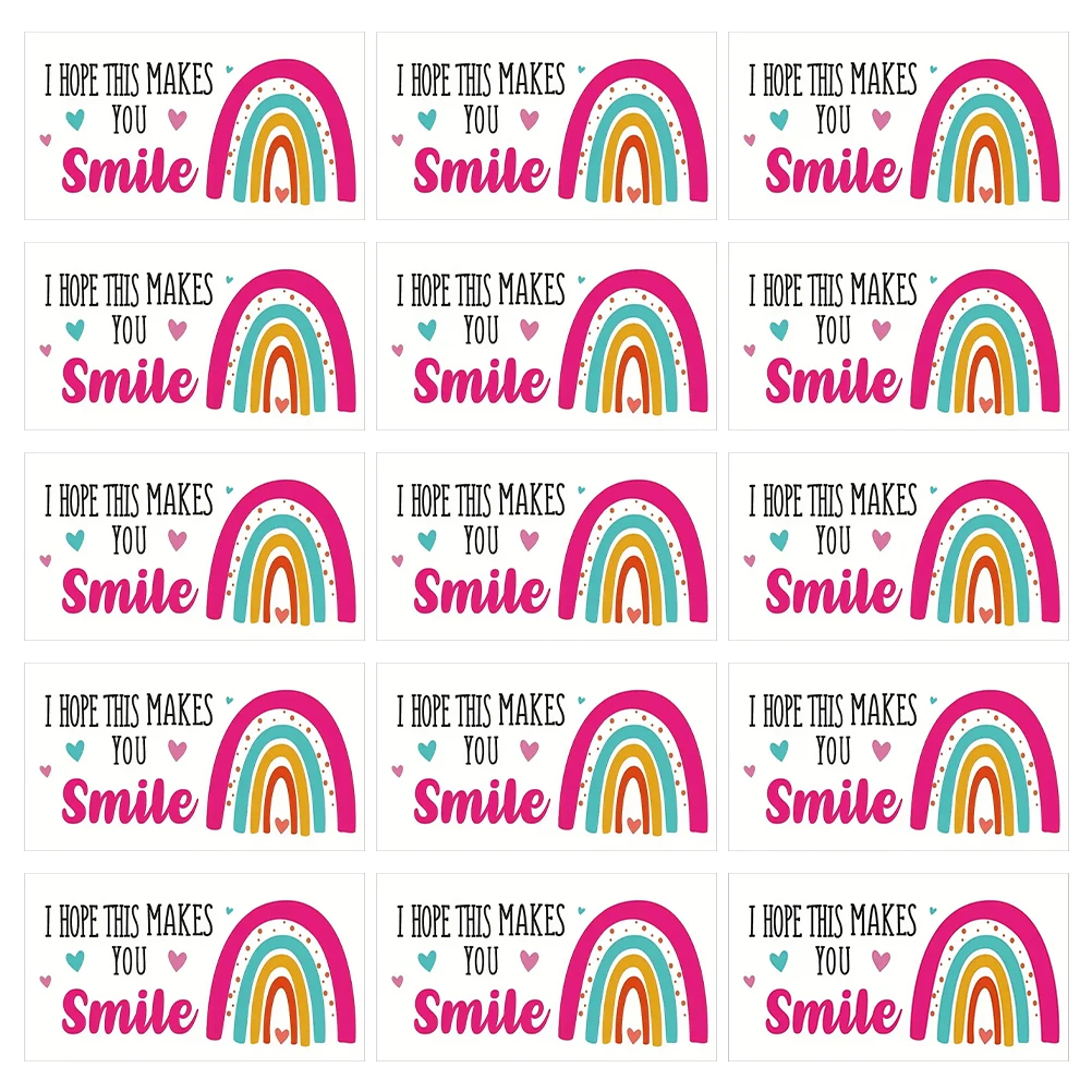 

50 Pcs Smile Greeting Card Thank You Cards Appreciation Notecards Business Supplies Shopping