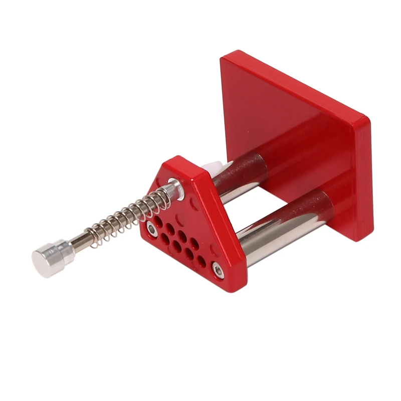 AOAO-2X Red Watch Tool Hand Plunger Puller Remover Hand Set Fitter Solid Alloy Steel With 20 Plastic Dies