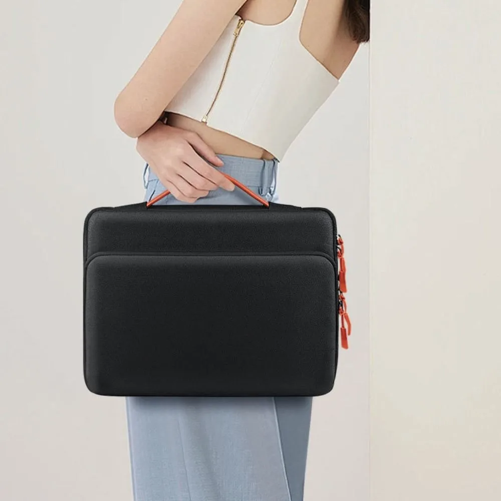 

Ultra Thin Laptop Handbag for 13-16inch Shockproof Computer Storage Bag Anti Drop Waterproof Tablet Carry Case Business Use