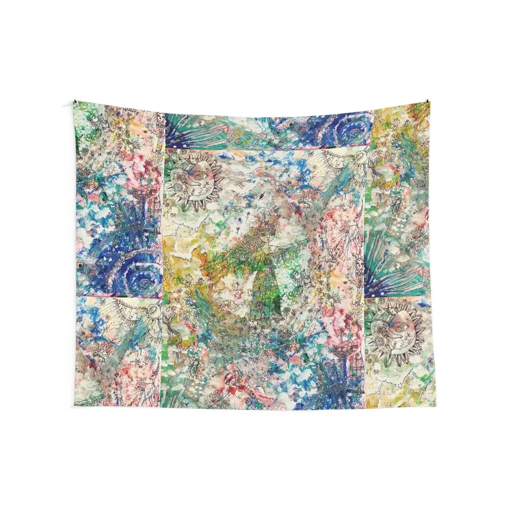 El Verano Y el ángel. Tapestry Decoration For Bedroom Aesthetic Room Decoration Tapestry