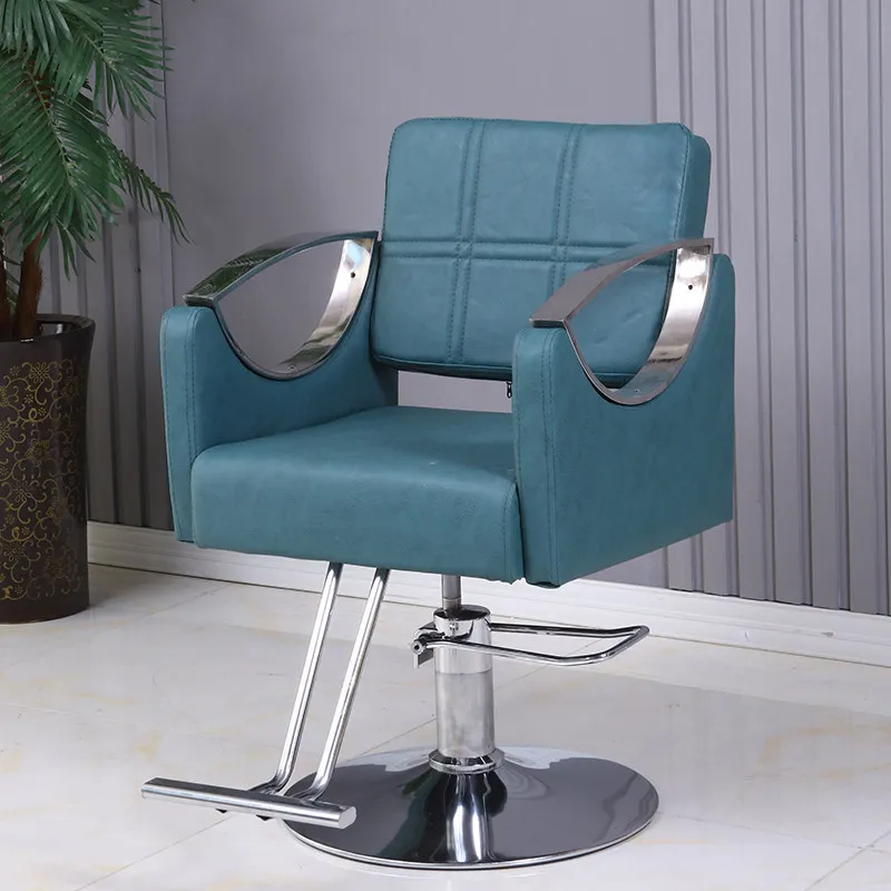 Adjustable Nordic Barber Chair Industrial Comfortable Salon Chair Barbershop Modern Poltrona Barbiere Hair Salon Furniture