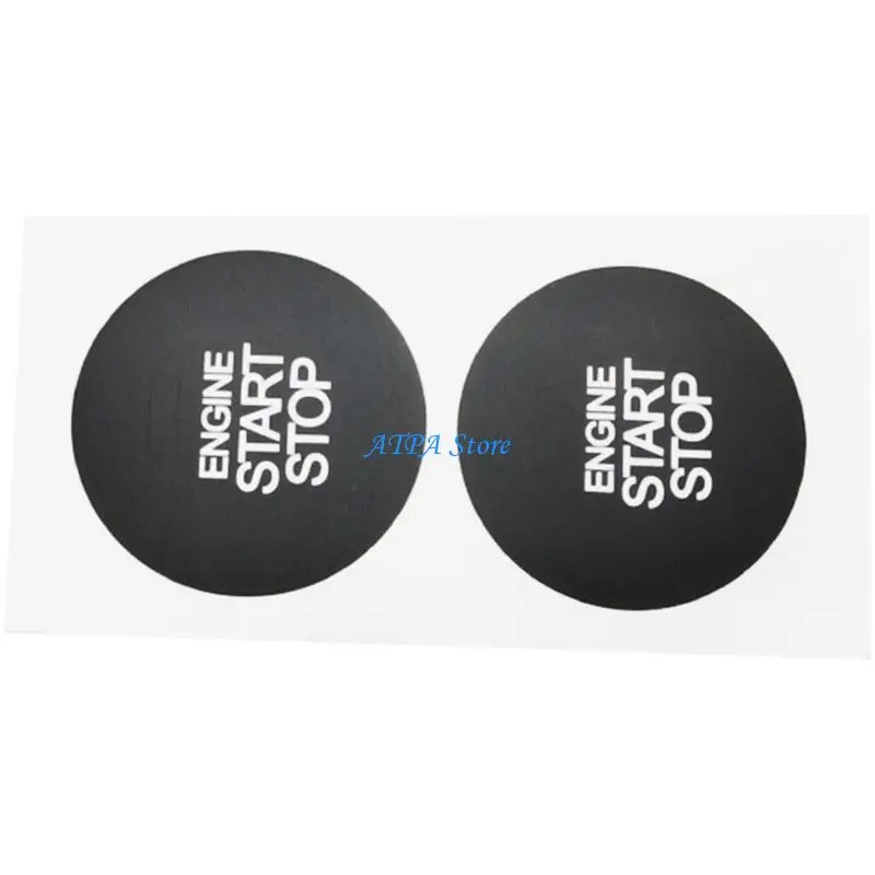 U13C Customizable Vehicle Begin Keypad Protect Not Slip Texture PVC Film Hassle Complimentary Skin And Plan