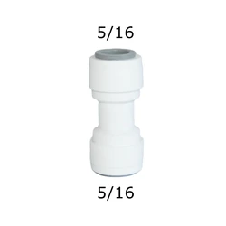 Straight RO Water Fitting 5/16 to 1/4 3/8 Coupling Hose Pipe Connector Water Filter Beer Machine Parts