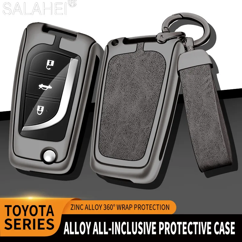 Car Remote Key Cover Case Shell Fob for Toyota Hilux Revo Auris Corolla Reiz Avensis Verso Yaris Aygo Rav4 Scion TC IM 2017 2016