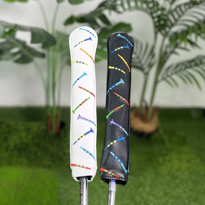 Fashion Golf Pointing Rod Cover Direction Indicator Rod Cover Durable Positioning Rod Practice Baseball Rod Protective Hat