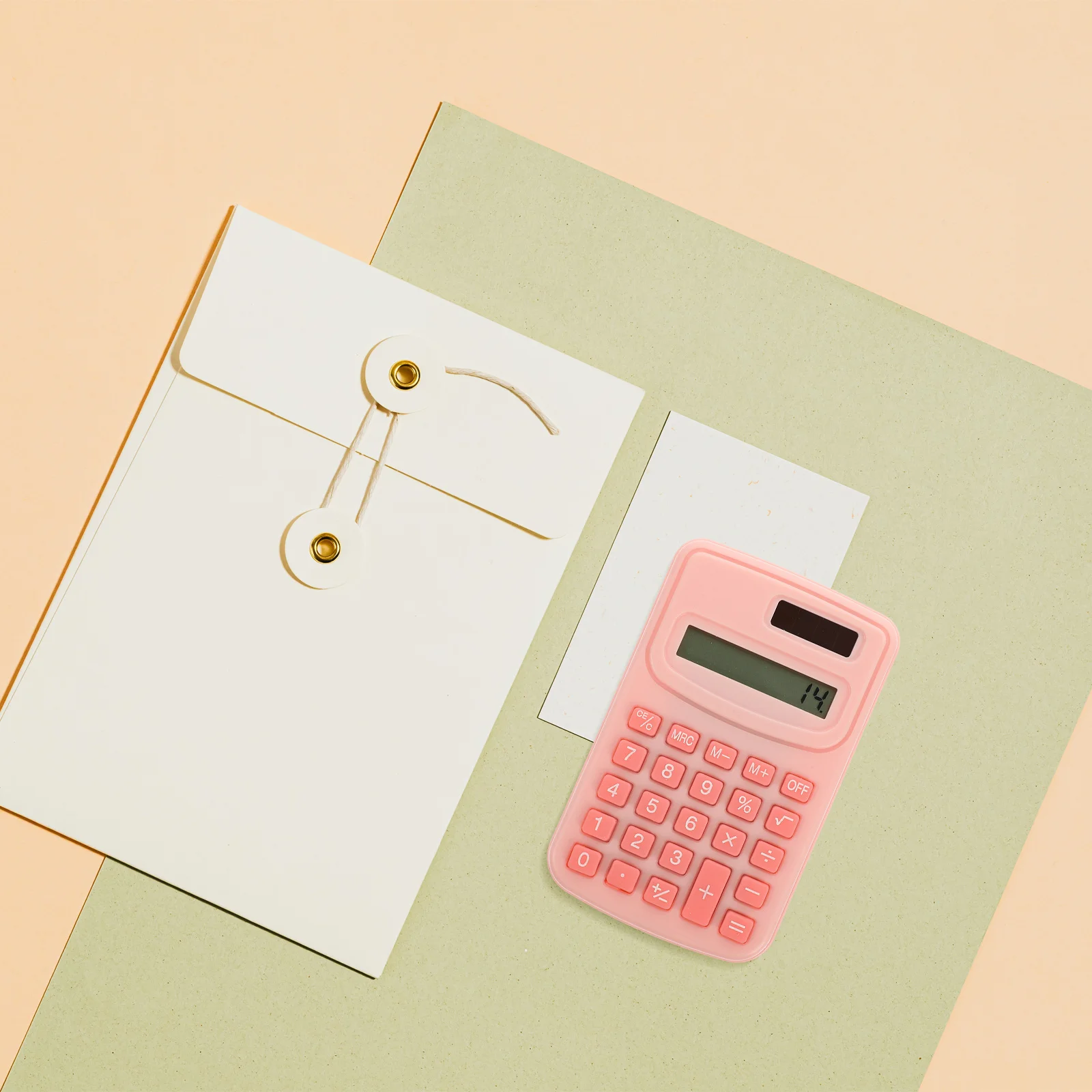 

Portable Pocket Calculator Plastic Silicone Student Gift School Office Basic Electronic Calculator Keychain