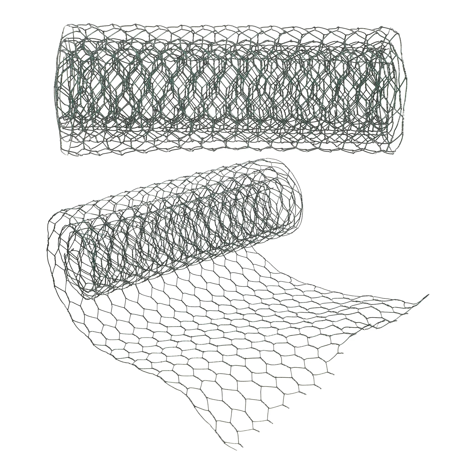 

Chicken Floral Wire Net 0.6mm Thick Green 47.24x11.81inch for Wreaths Arrangements Craft Supplies