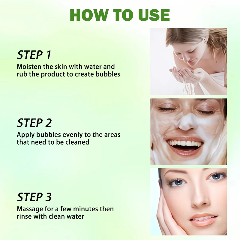 Tea Tree Oil Solid Soap 115g Plant‑based Gentle Cleansing Soap Moisturizing Daily Use Cleaning Bar For Face Body Skin Care