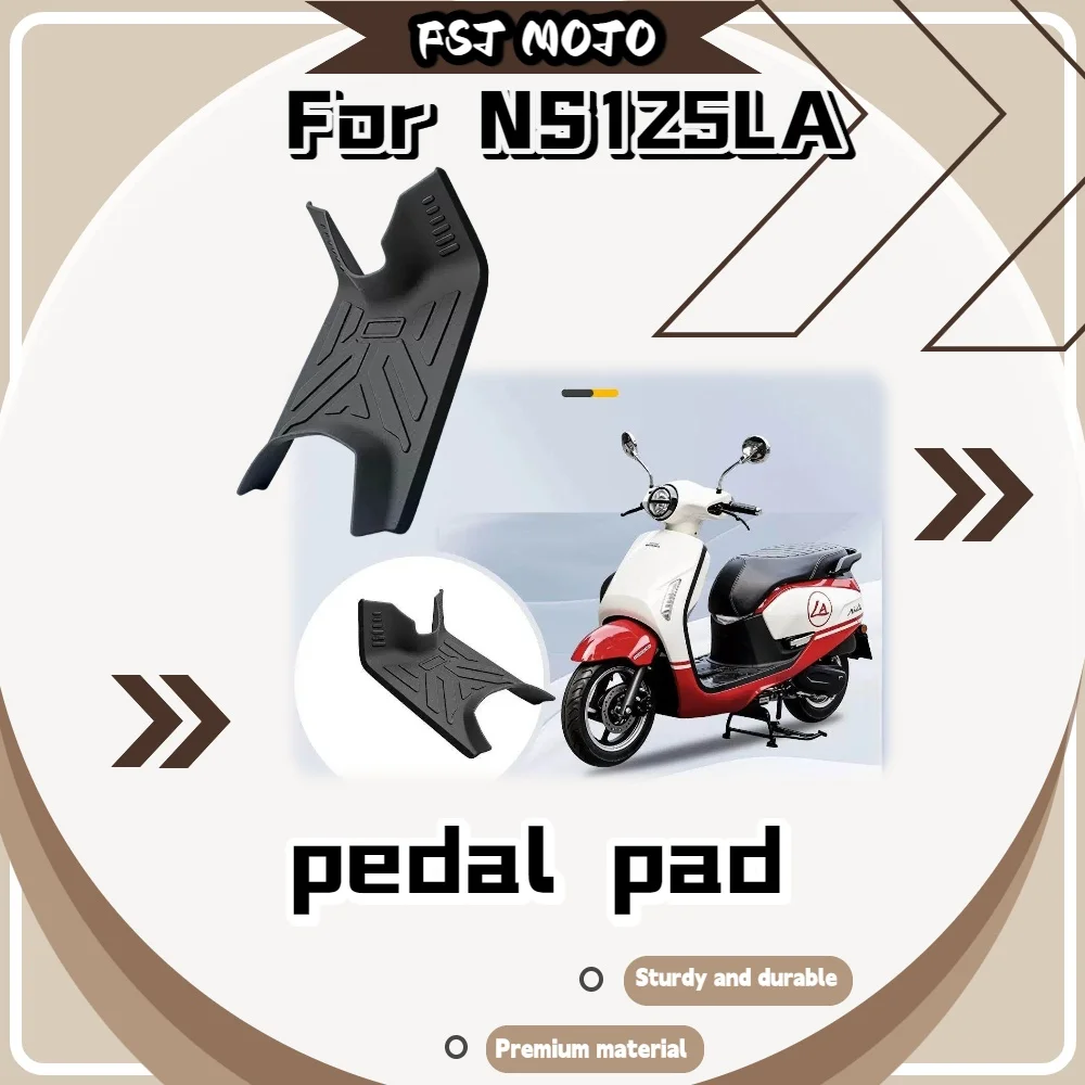 For  NS125LA Motorcycle Foot Mat, Custom Mold Non-Slip Wear Resistant Waterproof Dustproof Full Fit Scooter Floor Pad Accessorie
