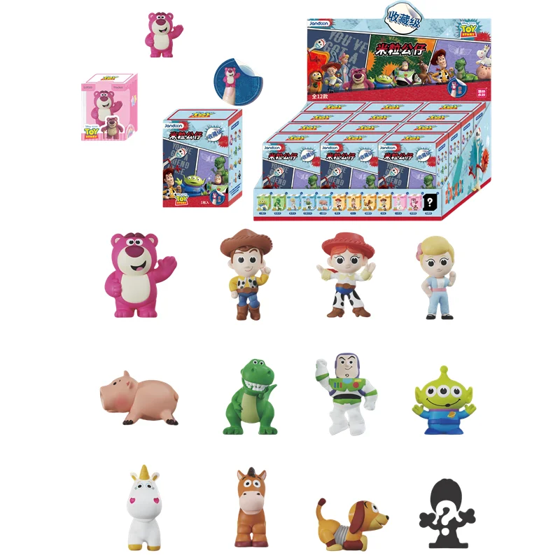 JANDOOM Zootopia ‌ Mickey Mouse Winnie The Pooh Stitch Toy Story Anime Figur Modell Rice Grain Puppe Überraschung Blind Box Spielzeug Geschenke – Detail 6