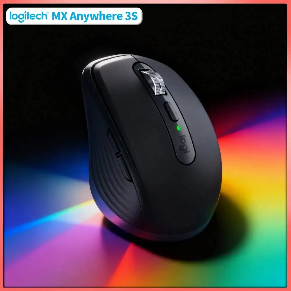 Creator MX Anywhere 3S - 8K DPI MagSpeed Scroll USB-C Fast Charge Ideal for Electronics Shop Window Display Studio Task Force