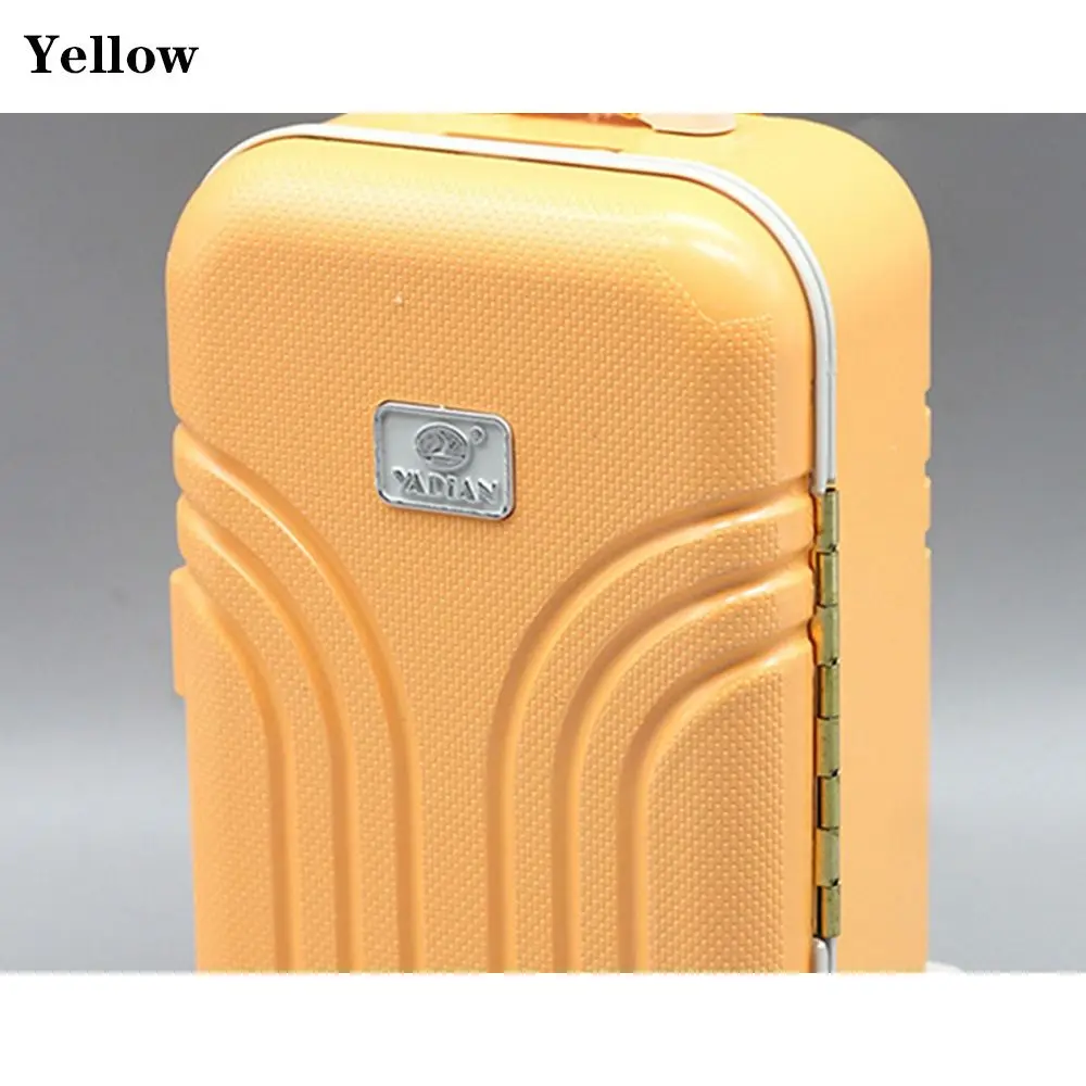 

Women Business Rolling Luggage Doll Suitcase Miniature Doll Trolley Travel Case For 1/4 1/6 Dolls