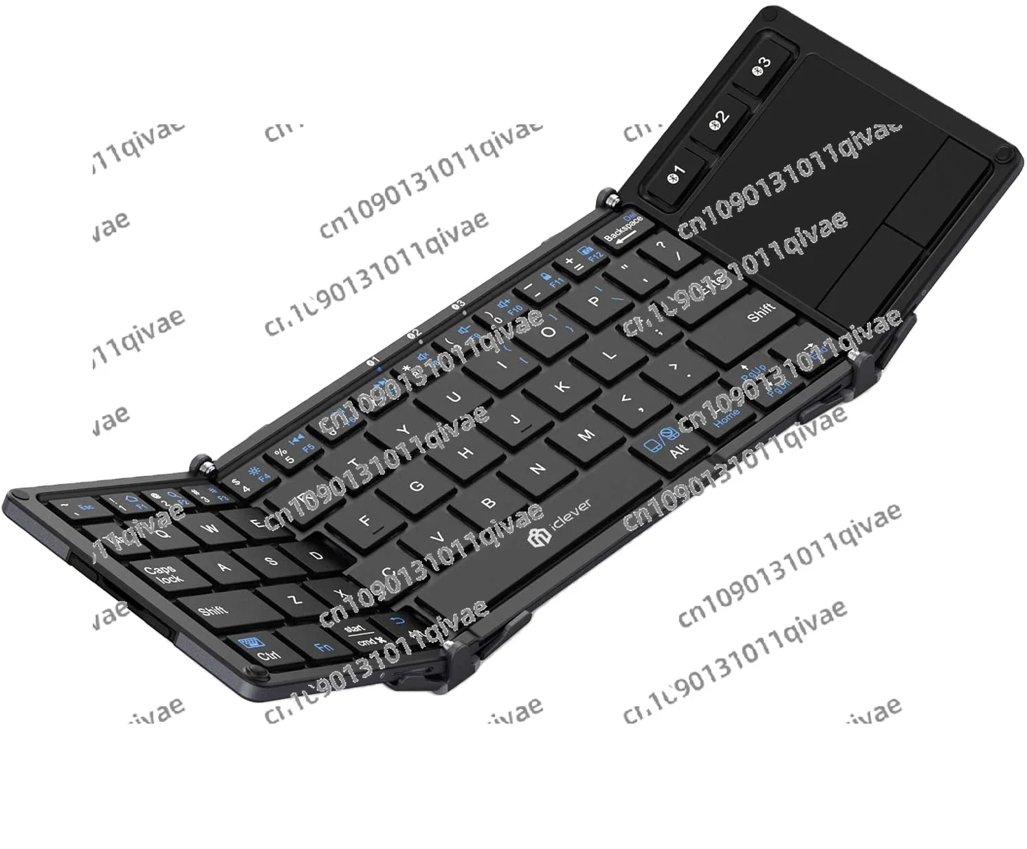 

BK08 Портативная трехстворчатая клавиатура BT с тачпадом