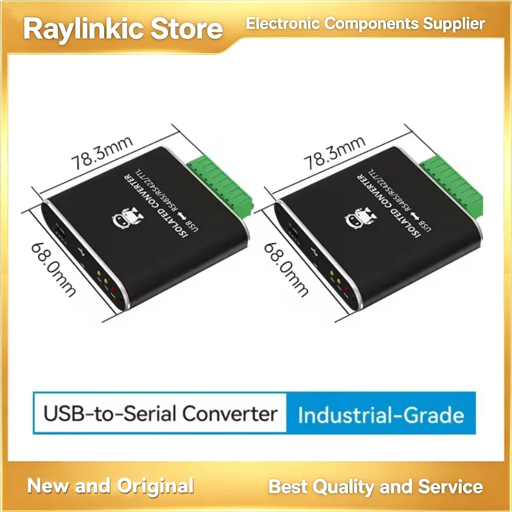 EBYTE E810-U16 E810-U17 Converter USB-to-Serial USB to TTL/RS485/232/422  DC5V 3/6/12Mbps Supports 1.8V/2.5V/3.3V/5V TTL Levels