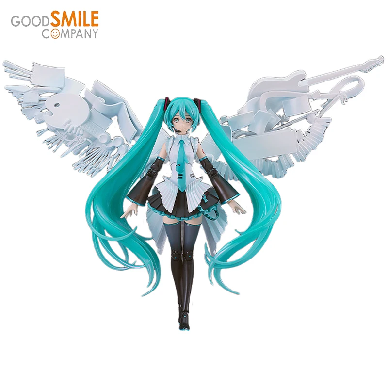 

В наличии Оригинальный GSC PLAMATEA Hatsune Miku с 16-м днем рождения, версия. Фигурка аниме, коллекционные куклы, орнамент, подарок