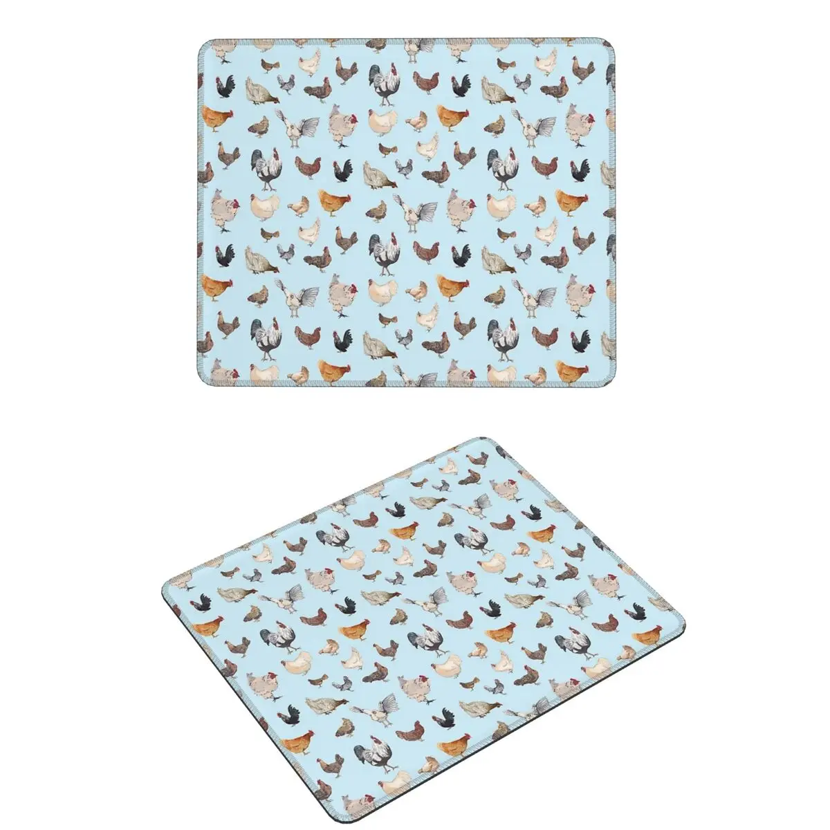 

Коврик для мыши Chicken Happy, коврик для компьютерной клавиатуры, коврик для мыши, геймерский настольный коврик для ПК, офисные аксессуары, настольные коврики